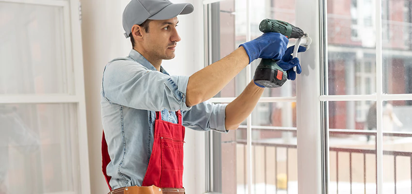 Double Hung Window Locks And Security in South San Jose Hills, CA